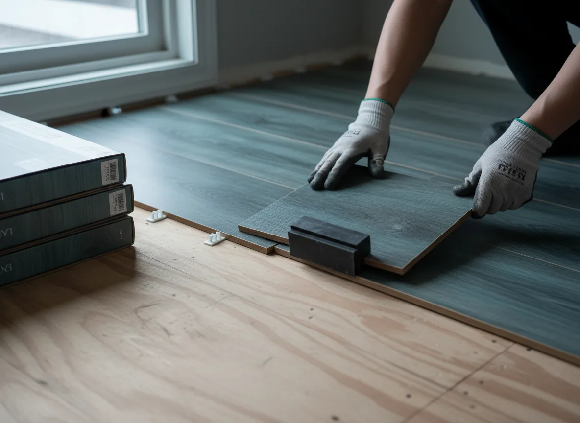 Luxury Vinyl Plank Installation company in Romayor, TX